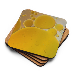Abstract Circles Coaster – Heat Resistant - Dipaliz - Coasters