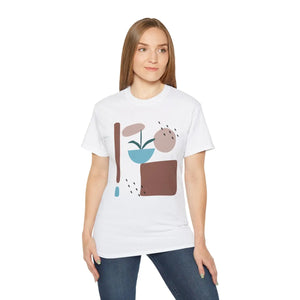 Modern Abstract Minimalistic Art T-shirt - Soft Cotton - Dipaliz - Apparel & Accessories