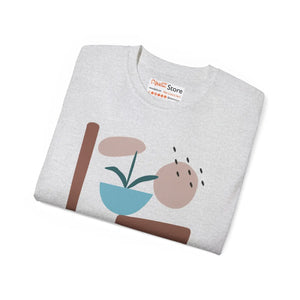 Modern Abstract Minimalistic Art T-shirt - Soft Cotton - Dipaliz - Apparel & Accessories