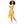 Abstract Orange Midi Dress – Eco-friendly Knit - Dipaliz - Dresses - Xs