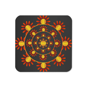 Vibrant Geometrical Pattern Coaster Set - Heat Resistant - Dipaliz - Kitchen and Dining