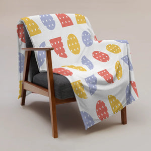 Geometric Pattern Blanket – Soft Silk Touch - Dipaliz - Blankets