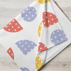 Geometric Pattern Blanket – Soft Silk Touch - Dipaliz - Blankets