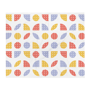 Geometric Pattern Blanket – Soft Silk Touch - Dipaliz - Blankets