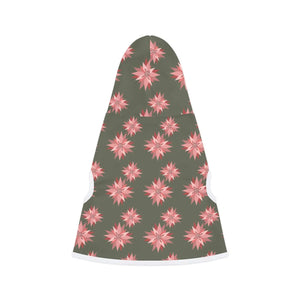 Vibrant Green Dog Hoodie - Abstract Pattern Polyester - Dipaliz - Pet Hoodies