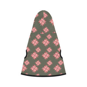 Vibrant Green Dog Hoodie - Abstract Pattern Polyester - Dipaliz - Pet Hoodies