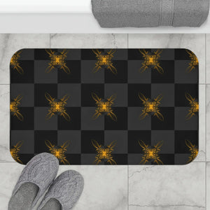 Plush Abstract Pattern Bath Mat - Eco-friendly Gift - Dipaliz - Home & Garden