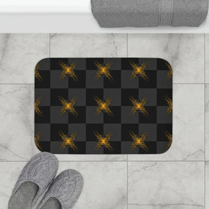 Plush Abstract Pattern Bath Mat - Eco-friendly Gift - Dipaliz - Home & Garden
