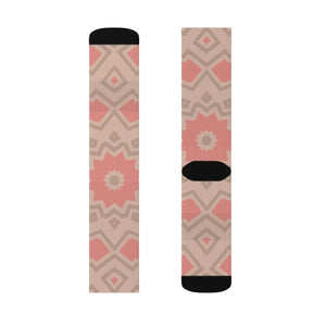 Vibrant Sublimation Socks - Abstract Pattern Comfort - Dipaliz