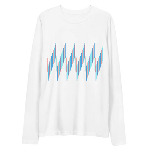 Chic Long Sleeve T-shirt - Abstract Pattern Cotton - Dipaliz - T-shirts - 2xl