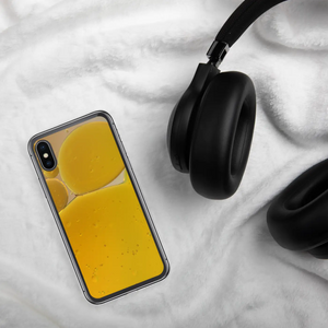 Yellow Abstract Pattern Iphone Case - Wireless Charging - Dipaliz - Mobile Phone Cases