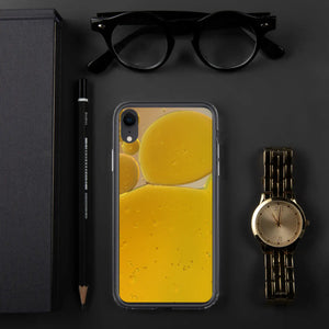 Yellow Abstract Pattern Iphone Case - Wireless Charging - Dipaliz - Mobile Phone Cases