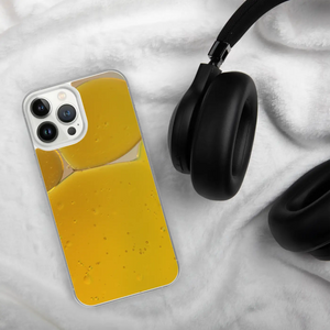 Yellow Abstract Pattern Iphone Case - Wireless Charging - Dipaliz - Mobile Phone Cases