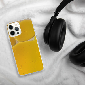 Yellow Abstract Pattern Iphone Case - Wireless Charging - Dipaliz - Mobile Phone Cases