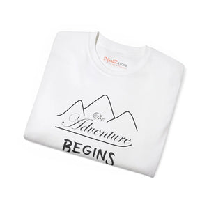 Eco-friendly the Adventure Begins T-shirt - Dipaliz - T-shirts - 5xl
