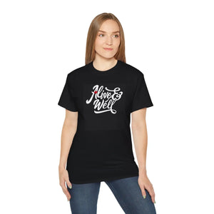 Eco-friendly T-shirt - Alive and Well Everyday Style - Dipaliz - T-shirts - 5xl