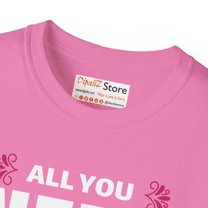 Oversized All you Need is Love Tee Eco-friendly Gift - Dipaliz - T-shirts