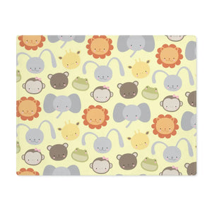 Animals Placemat – Durable Synthetic Fabric - Dipaliz - Placemats