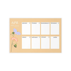 Wall Decals - Durable Polyester April Planner Style - Dipaliz - Home Decor