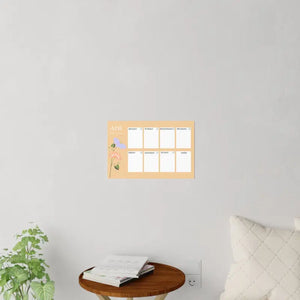 Wall Decals - Durable Polyester April Planner Style - Dipaliz - Home Decor