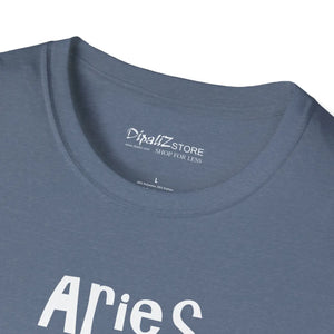 Bold Aries Zodiac Sign Tee - Soft Cotton Trailblazer - Dipaliz - T-shirts - s
