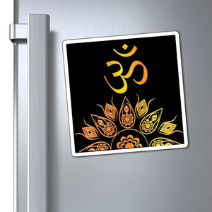 Aum Magnets - Modern Home Decor Essentials - Dipaliz - 6’’ × - Refrigerator
