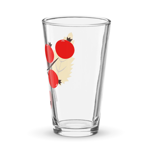 Autumn Berries Pint Glass - Seasonal Shaker Style - Dipaliz - Tumblers
