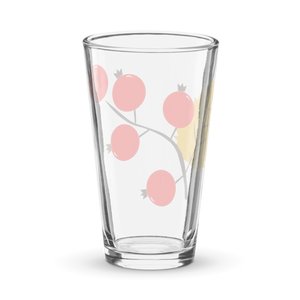 Autumn Berries Pint Glass - Seasonal Shaker Style - Dipaliz - Tumblers