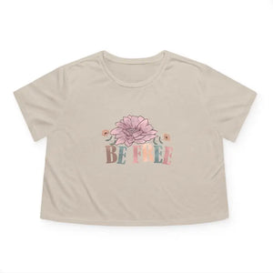 Flowy Cropped Tee - Chic Versatile Style - Dipaliz - Heather Dust / s - T-shirts