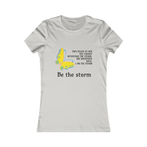 T-shirt - Storm Butterfly Women Favorite Tee - Bold Confidence Style - Dipaliz m / Silver