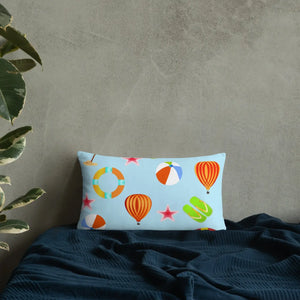 Summer Getaway Throw Pillow – Polyester - Dipaliz - Pillows