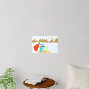Wall Decal - Beach Decals - Removable Repositionable Decor - Dipaliz