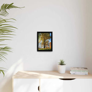 Vibrant Matte Canvas - Autumn Season Black Frame - Dipaliz - Posters Prints & Visual Artwork