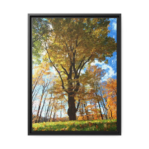 Vibrant Matte Canvas - Autumn Season Black Frame - Dipaliz - Posters Prints & Visual Artwork
