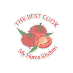 Paper Products - Best Cook Kiss Cut Stickers - Premium Vinyl Decals - Dipaliz 2’’ × / Transparent