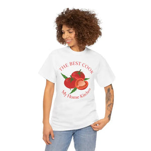 The Best Cook T-shirt Heavy Cotton Unisex Kitchen Tee - Dipaliz - T-shirts