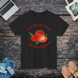 The Best Cook T-shirt Heavy Cotton Unisex Kitchen Tee - Dipaliz - T-shirts