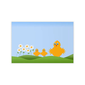 Wall Decal - Birds in the Meadow Decals Durable Polyester - Dipaliz