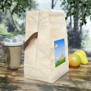 Chic Canvas Lunch Bag - Birds in Scenic View - Dipaliz - Bags