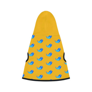 Stylish Birds Dog Hoodie - Polyester Comfort - Dipaliz - Pet Hoodies
