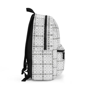 Durable Striped Pattern Backpack - Roomy Polyester - Dipaliz - Backpacks