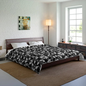 Geometrical Pattern Comforter – Polyester - Dipaliz - Quilts & Comforters