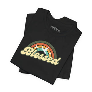 Soft Blessed Christian T-shirt - Cotton Jersey Tee - Dipaliz - T-shirts - 3xl