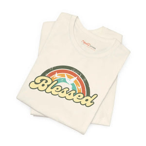 Soft Blessed Christian T-shirt - Cotton Jersey Tee - Dipaliz - T-shirts - 3xl