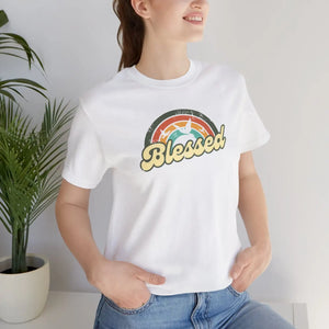 Soft Blessed Christian T-shirt - Cotton Jersey Tee - Dipaliz - T-shirts - 3xl