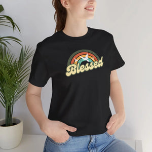 Soft Blessed Christian T-shirt - Cotton Jersey Tee - Dipaliz - T-shirts - 3xl
