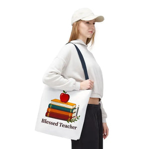Blessed Teacher Tote Bag — All-over Print Gift - Bags