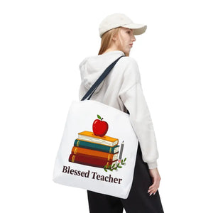 Blessed Teacher Tote Bag — All-over Print Gift - Bags