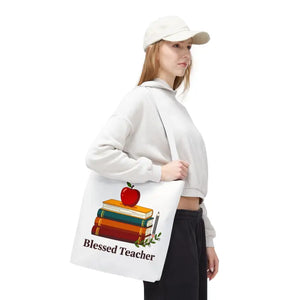 Blessed Teacher Tote Bag — All-over Print Gift - Bags