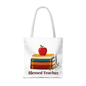 Blessed Teacher Tote Bag — All-over Print Gift - Bags